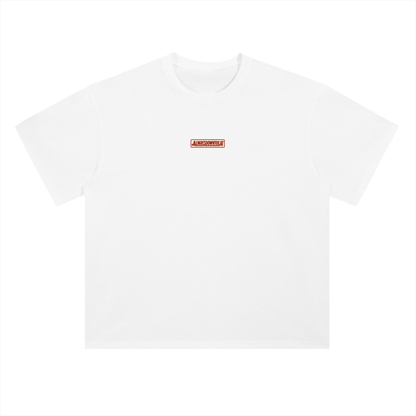 ALWAYSDOWNTOEAT- Logo Tee