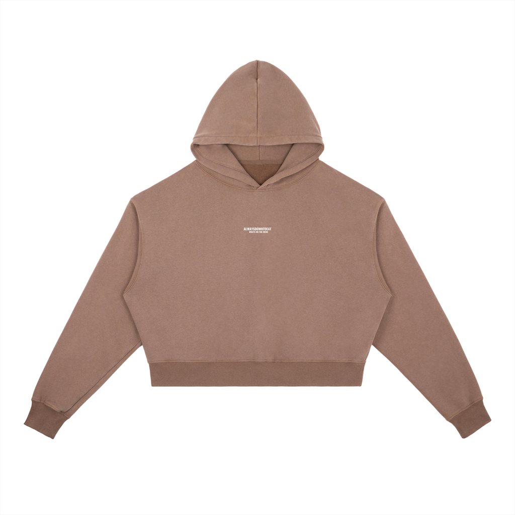 ALWAYSDOWNTOEAT (Female) Vintage Washed Hoodie– (Pre-order)