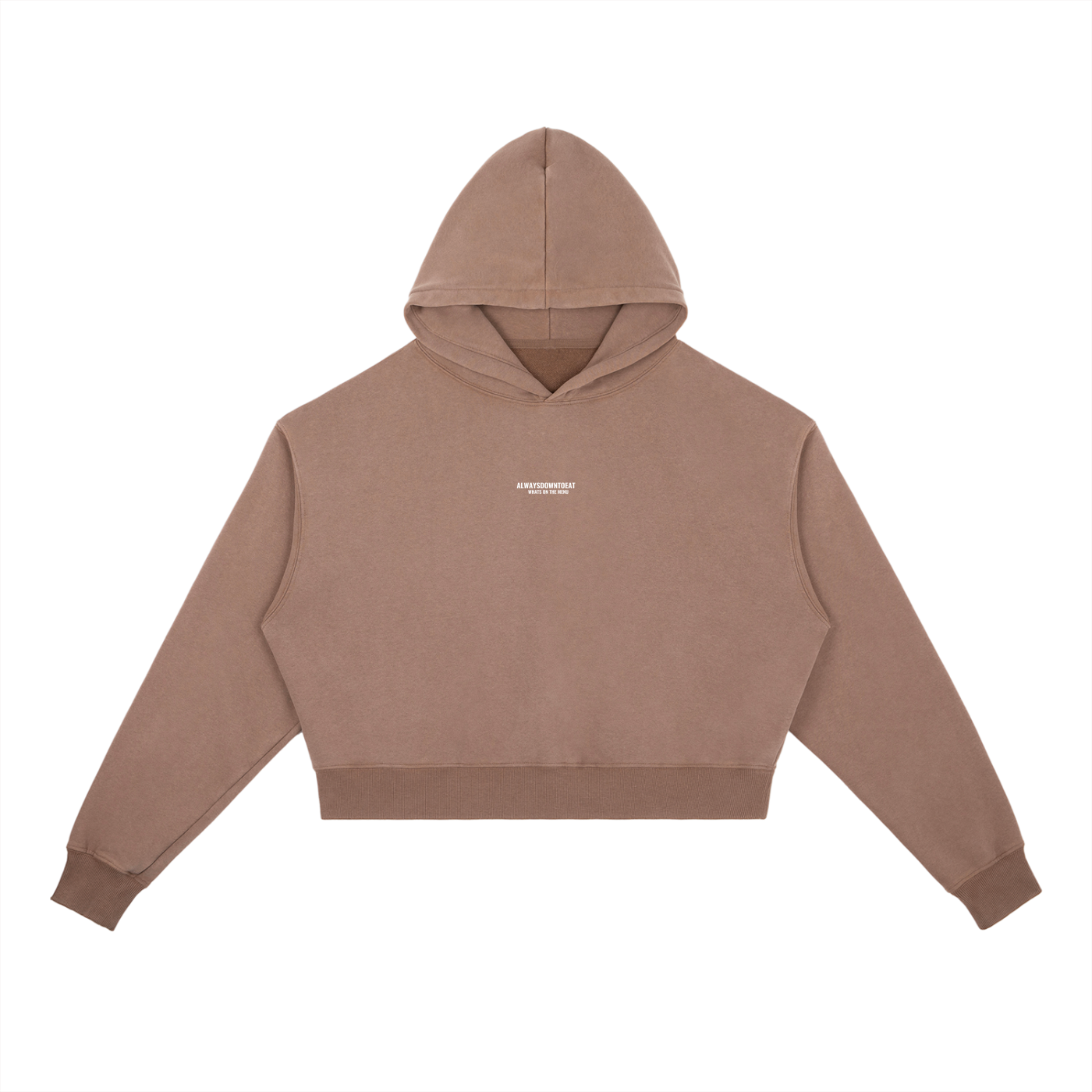 ALWAYSDOWNTOEAT (Female) Vintage Washed Hoodie– (Pre-order)