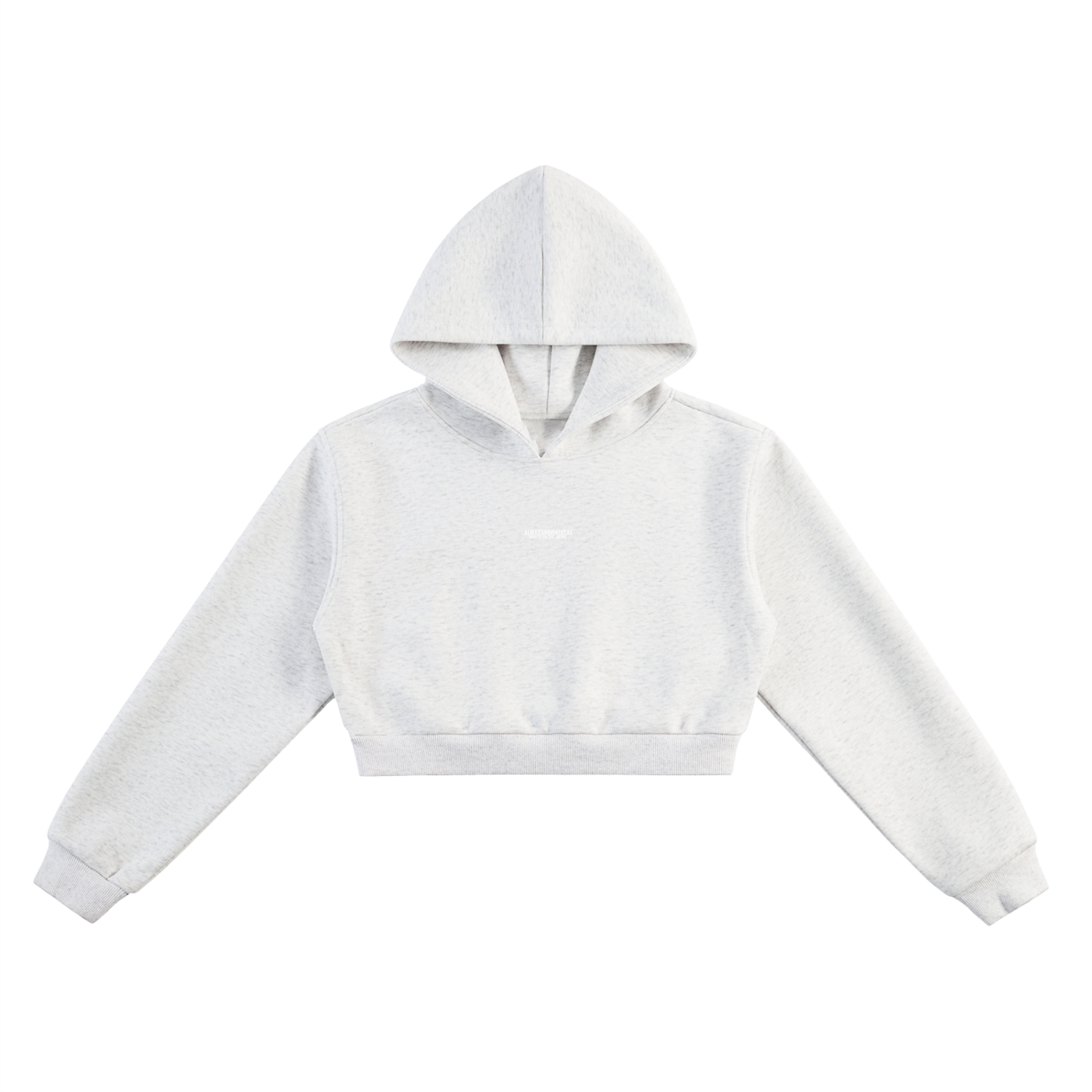 Alwaysdowntoeat Cropped hoodie